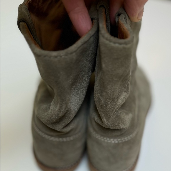 Isabel Marant Etoile taupe suede booties sz 36/6-6.5 US-lightly worn - Picture 9 of 10